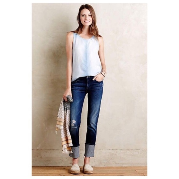 MOTHER Denim - Mother The Ponyboy Denim Jeans in Echoes Size 27